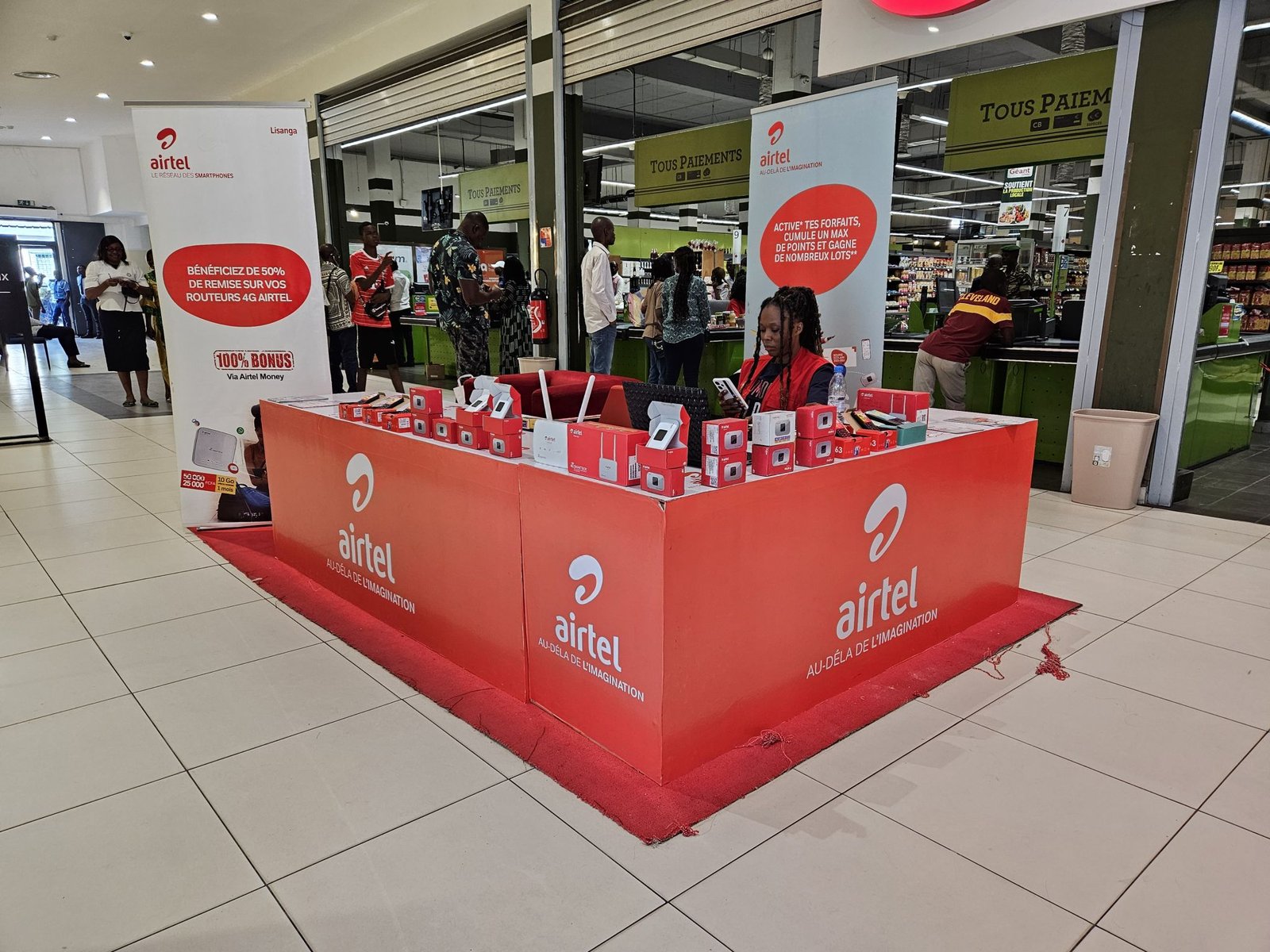 Événement Airtel